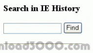 History Search screenshot